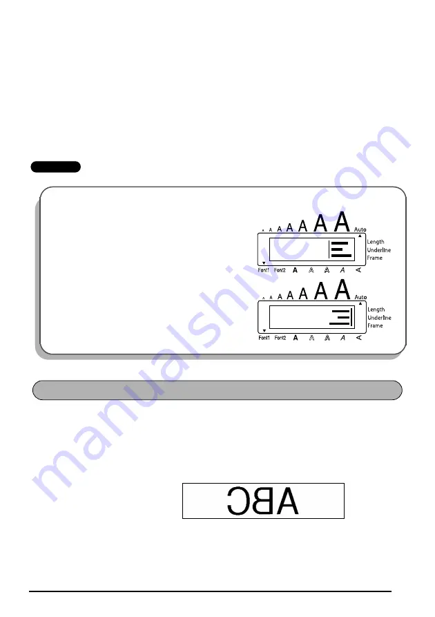 Brother P-touch 1900 User Manual Download Page 43