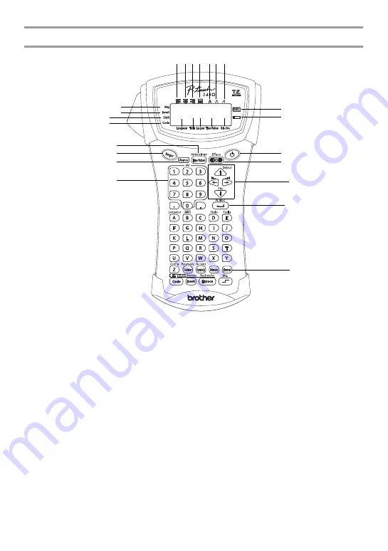 Brother P-Touch 2480 Скачать руководство пользователя страница 85