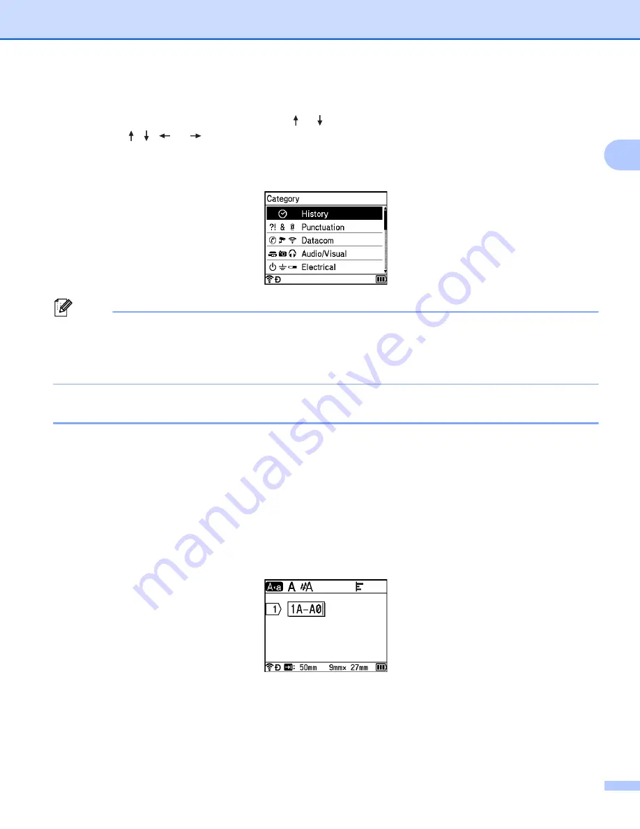 Brother p-touch D800W User Manual Download Page 31