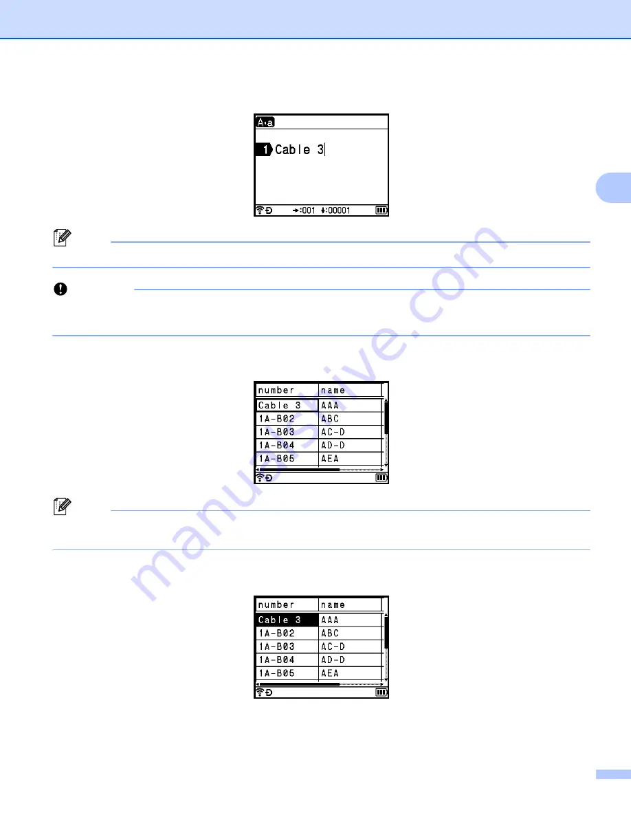 Brother p-touch D800W User Manual Download Page 70