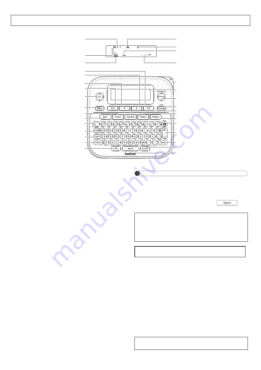 Brother P-touch Embelish PT-D215e Скачать руководство пользователя страница 4