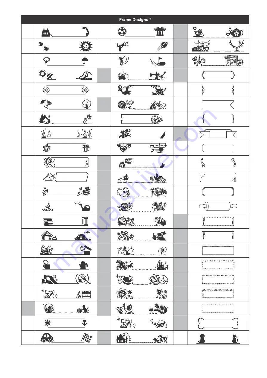 Brother P-touch Embelish PT-D215e User Manual Download Page 17