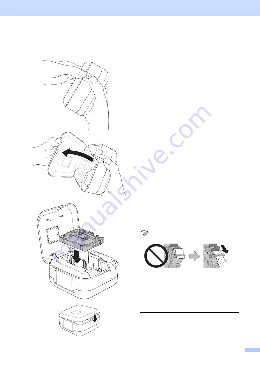 Brother P-touch Embellish ELITE PT-P715eBT Скачать руководство пользователя страница 7