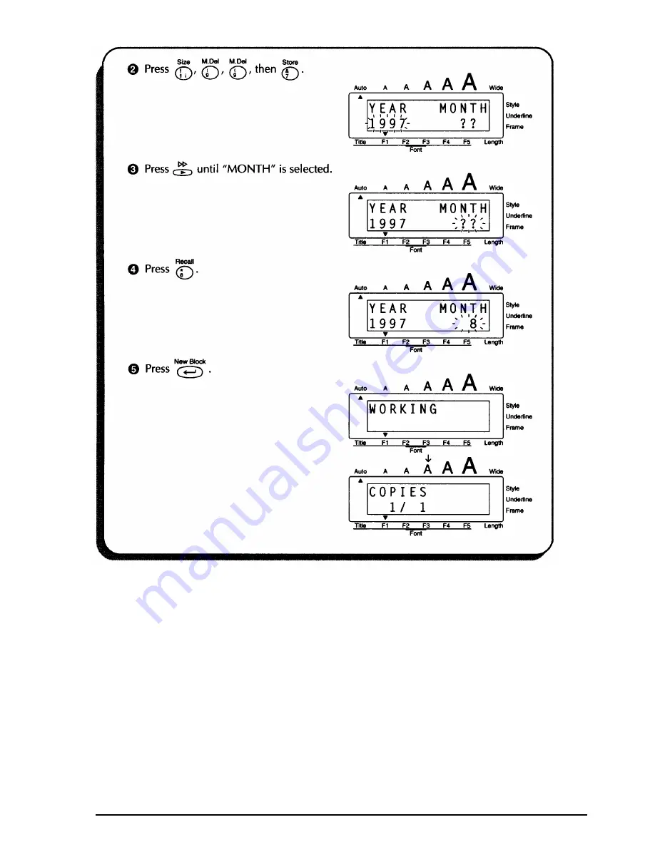 Brother P-touch Extra PT-330 Скачать руководство пользователя страница 87