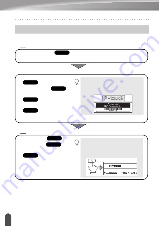 Brother P-touch H300 User Manual Download Page 14