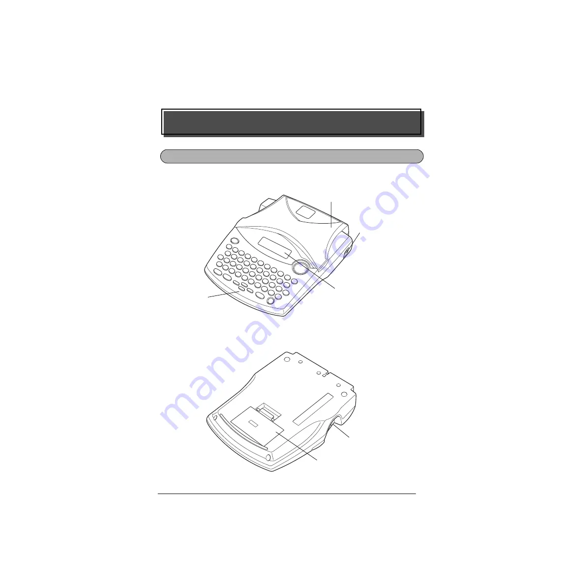 Brother P-touch PT-1170 User Manual Download Page 9