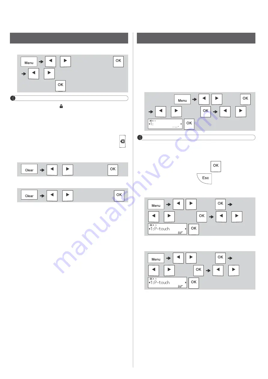 Brother P-touch PT-E105 User Manual Download Page 7