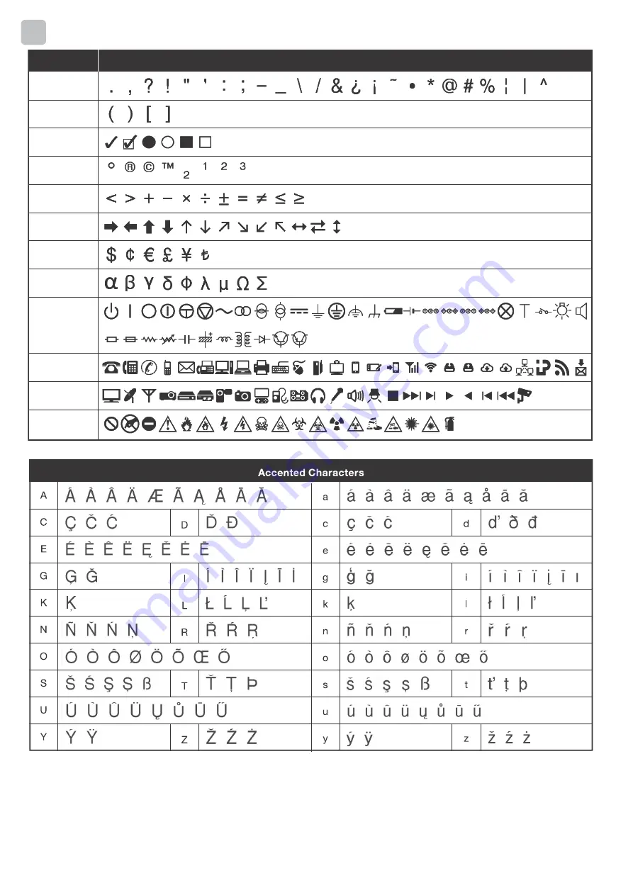 Brother P-touch PT-E105 User Manual Download Page 13