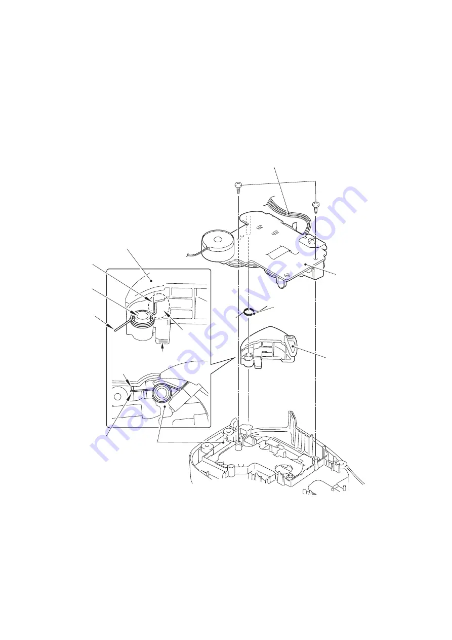 Brother P-Touch PT-H100 Service Manual Download Page 43