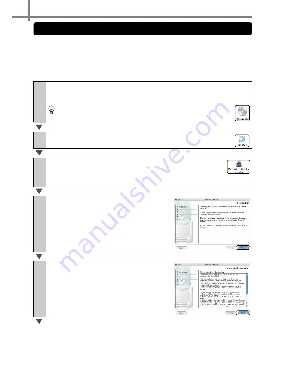 Brother P-Touch QL-500 Operation Manual Download Page 90