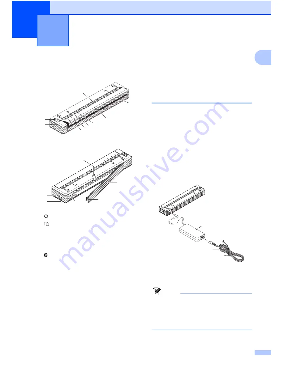 Brother PJ662 PocketJet 6 Print Engine with Bluetooth User Manual Download Page 5