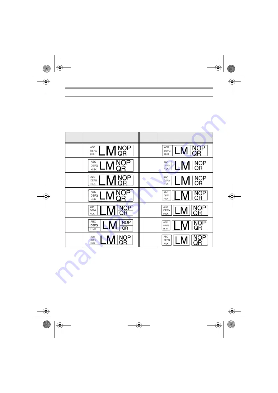 Brother PT-2470 User Manual Download Page 36