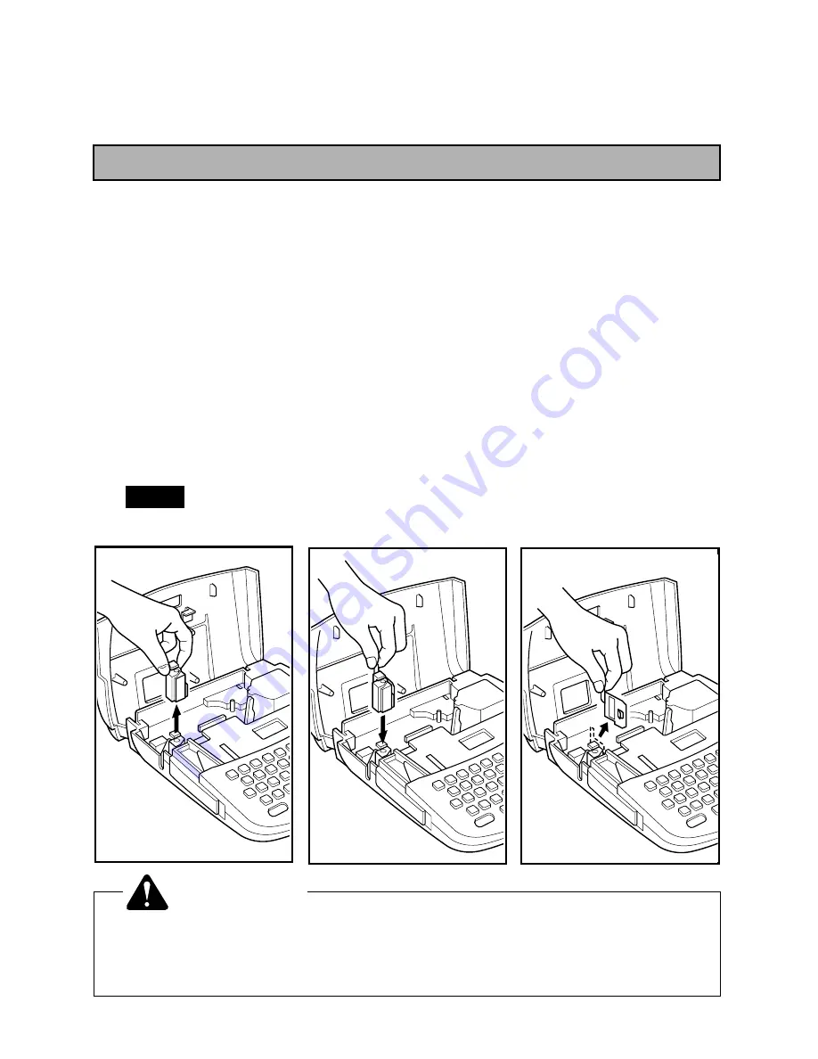 Brother PT 300 - P-TOUCH LABELING SYSTEM User Manual Download Page 63