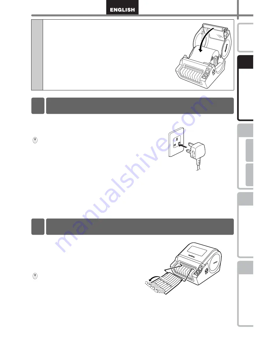 Brother QL-1060N Setup & Operation Manual Download Page 11