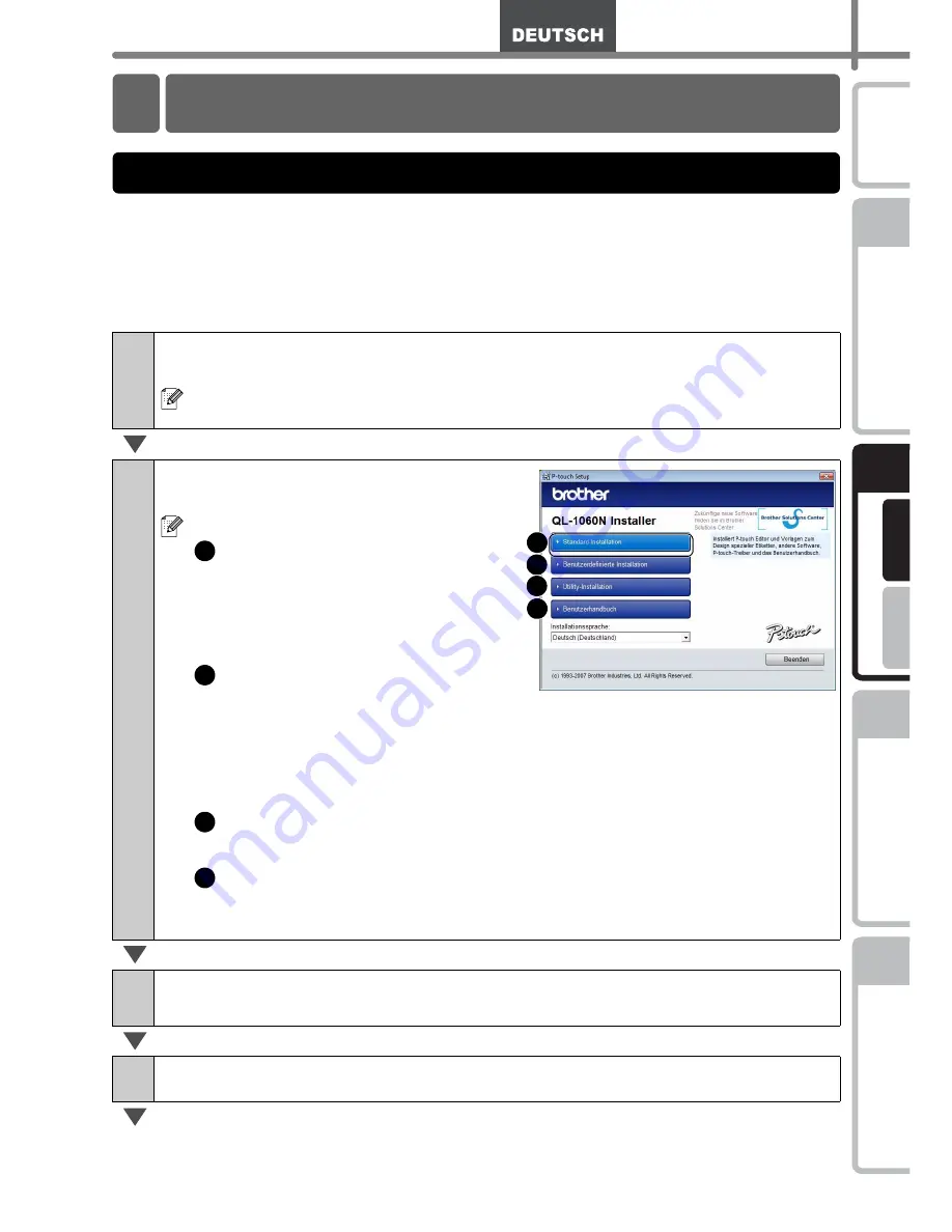 Brother QL-1060N Setup & Operation Manual Download Page 43