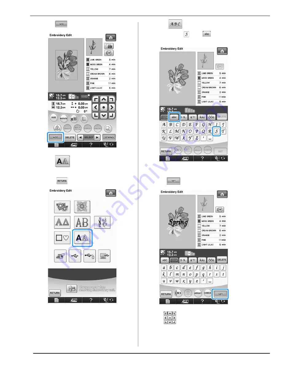 Brother Quattro 2 6700D Operation Manual Download Page 298