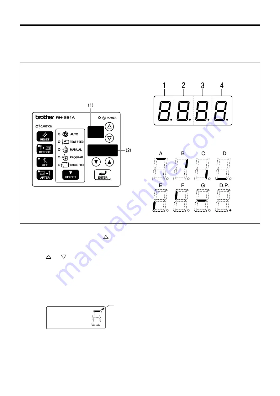 Brother RH-981A Service Manual Download Page 121