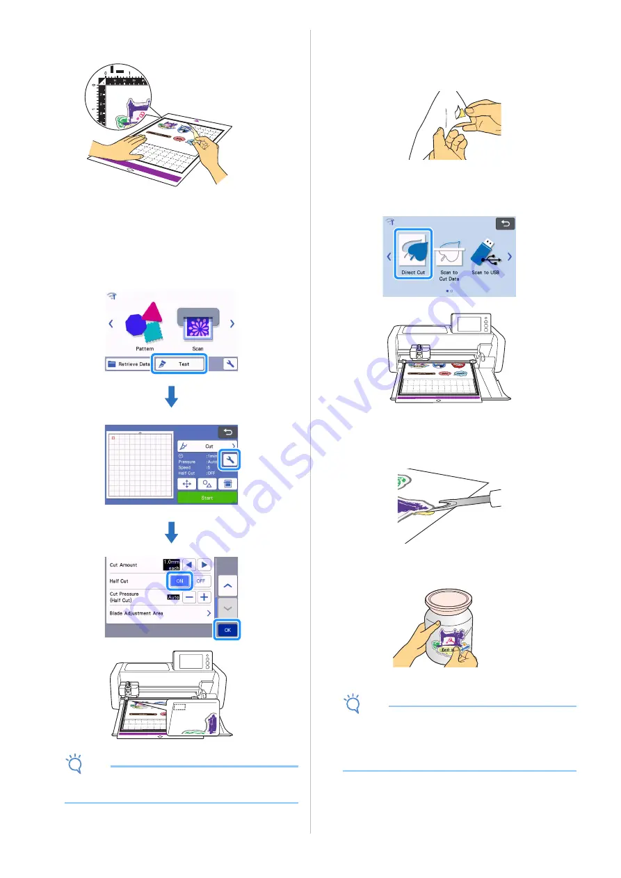 Brother ScanNCut DX Printable Sticker Starter Kit Скачать руководство пользователя страница 5