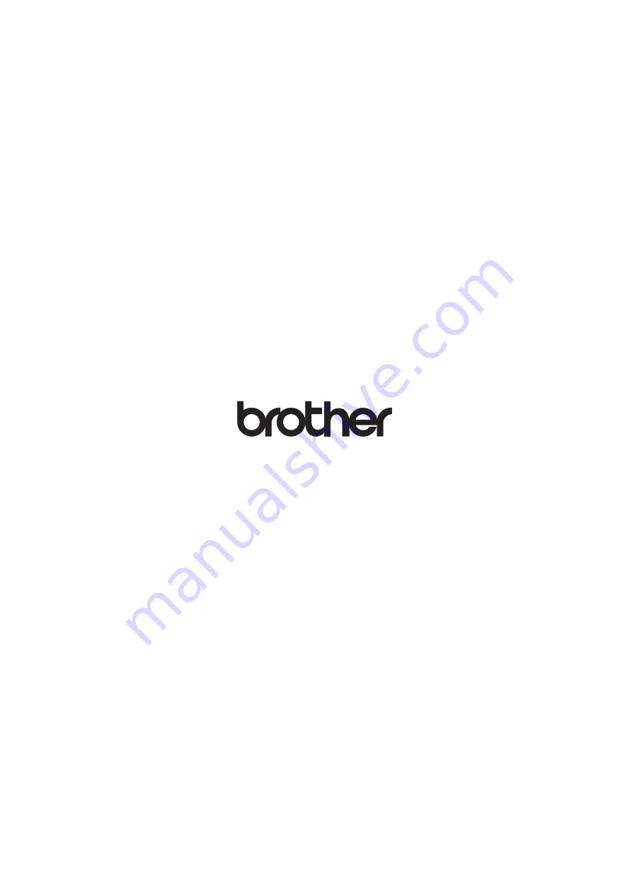 Brother TD-2020 Service Manual Download Page 114