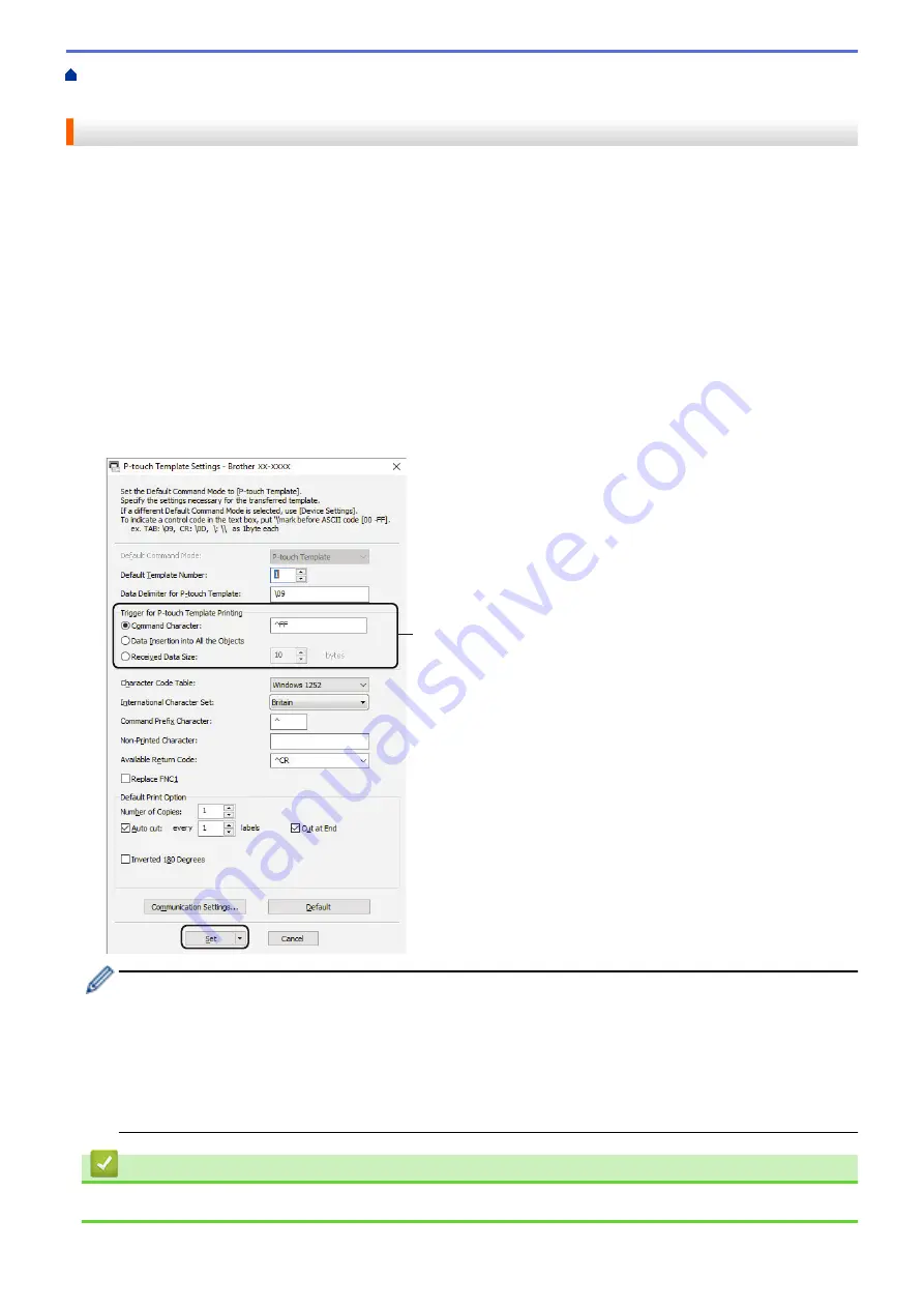 Brother TD-4550DNWB User Manual Download Page 71