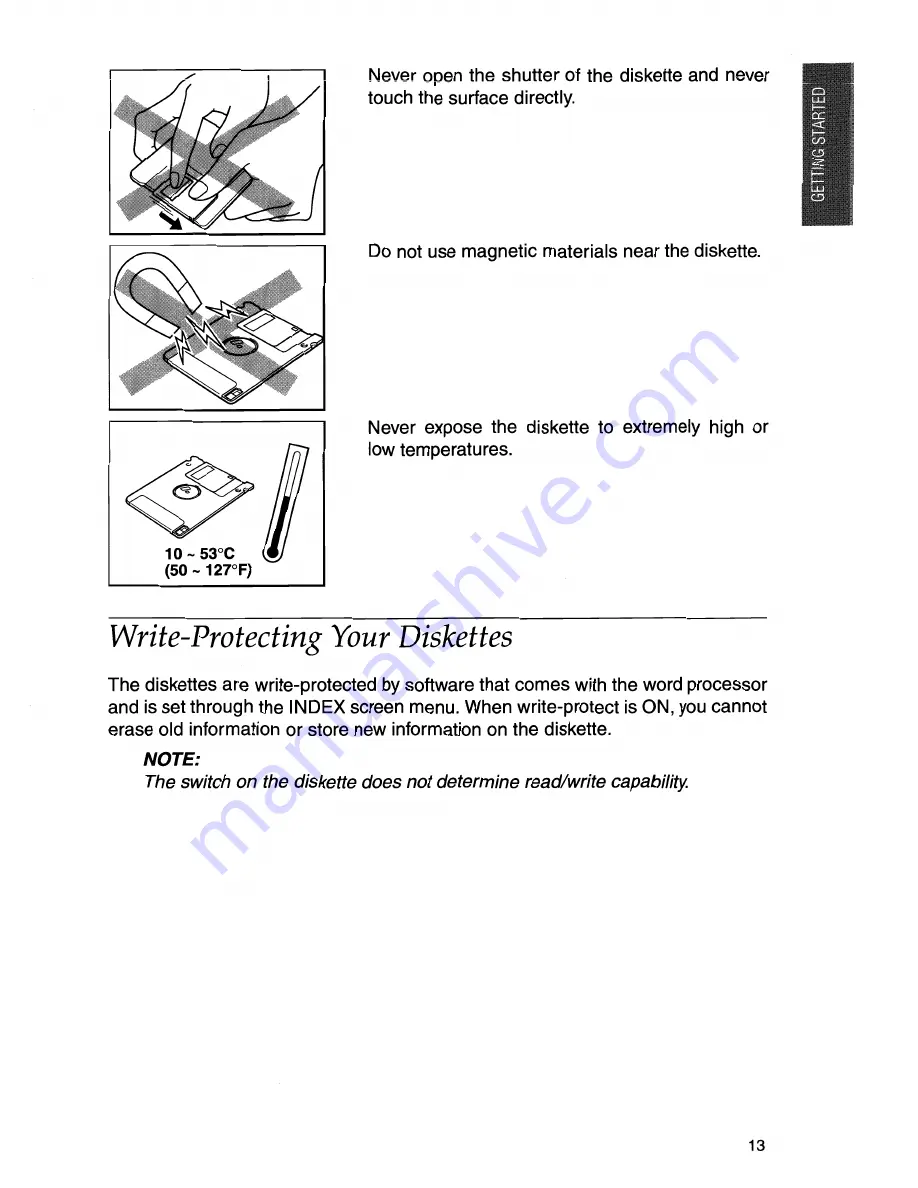 Brother Word Processor WP-700D Owner'S Manual Download Page 21