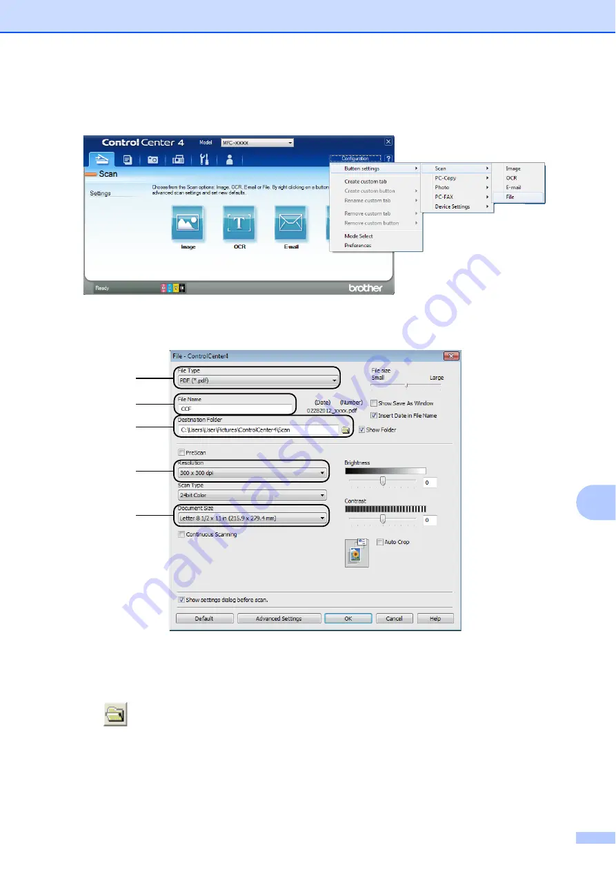 Brother Work Smart MFC-J450dw Basic User'S Manual Download Page 63