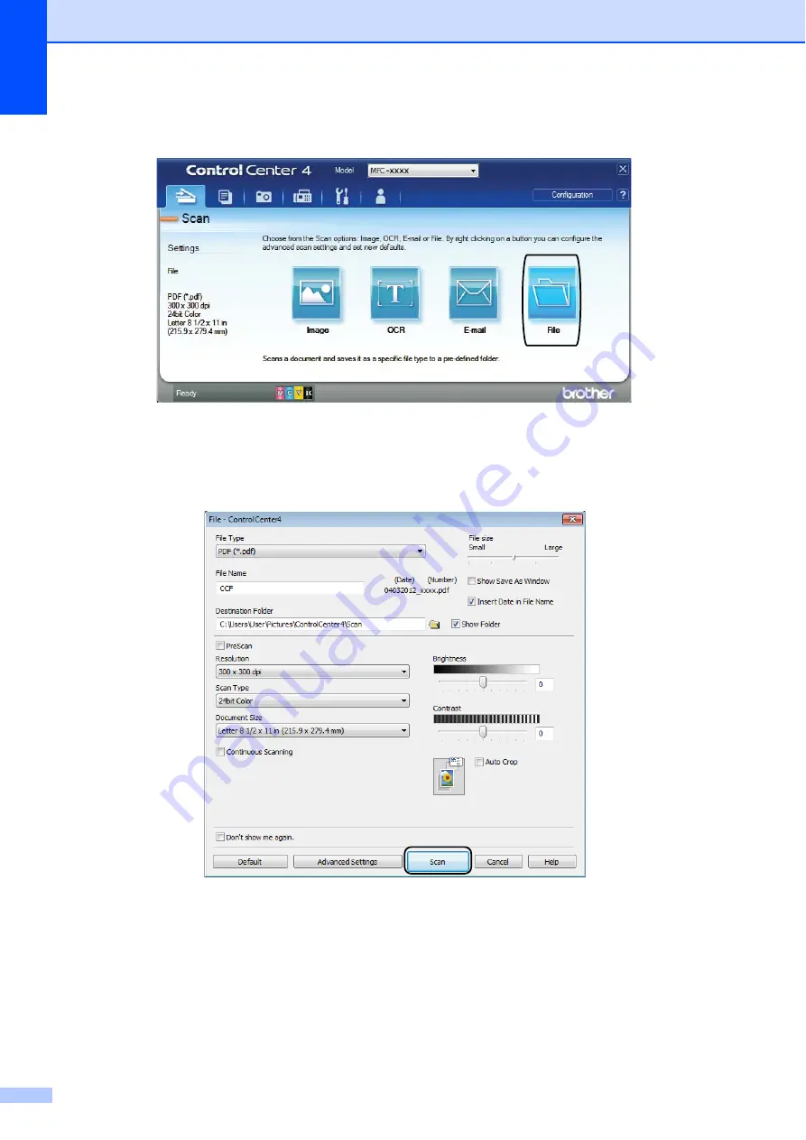 Brother Work Smart MFC-J450dw Basic User'S Manual Download Page 64