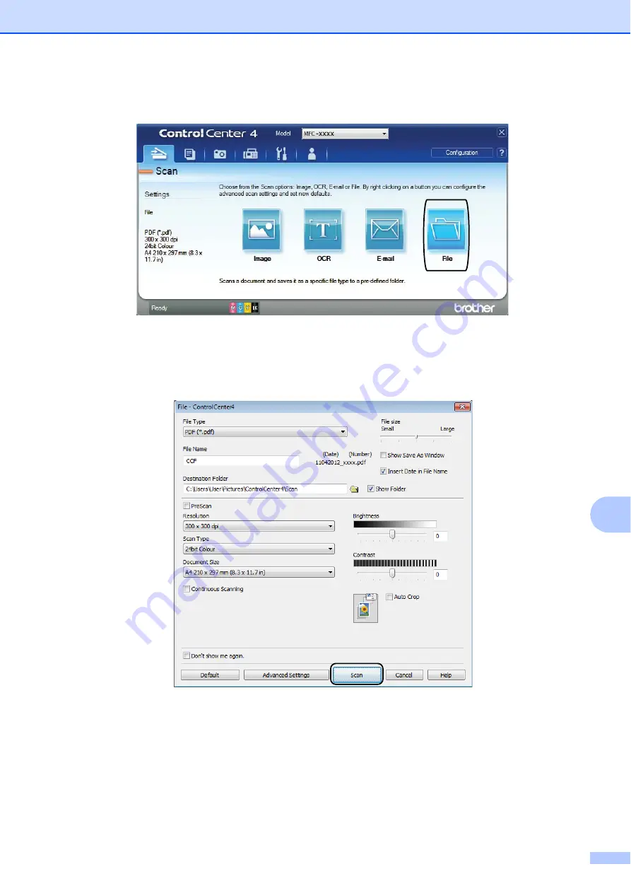 Brother Work Smart MFC-J470dw Basic User'S Manual Download Page 59