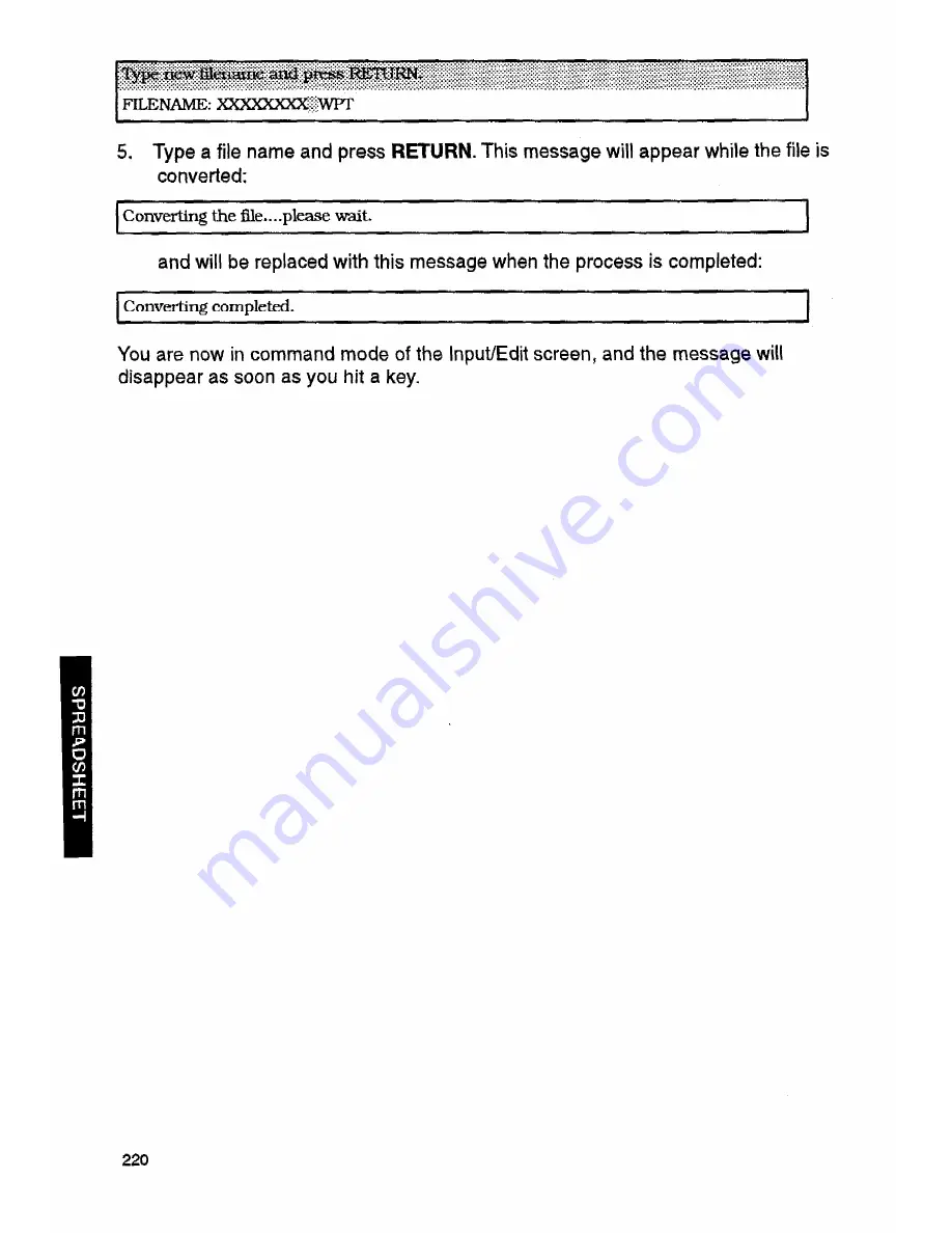 Brother WP-330MDS Owner'S Manual Download Page 230