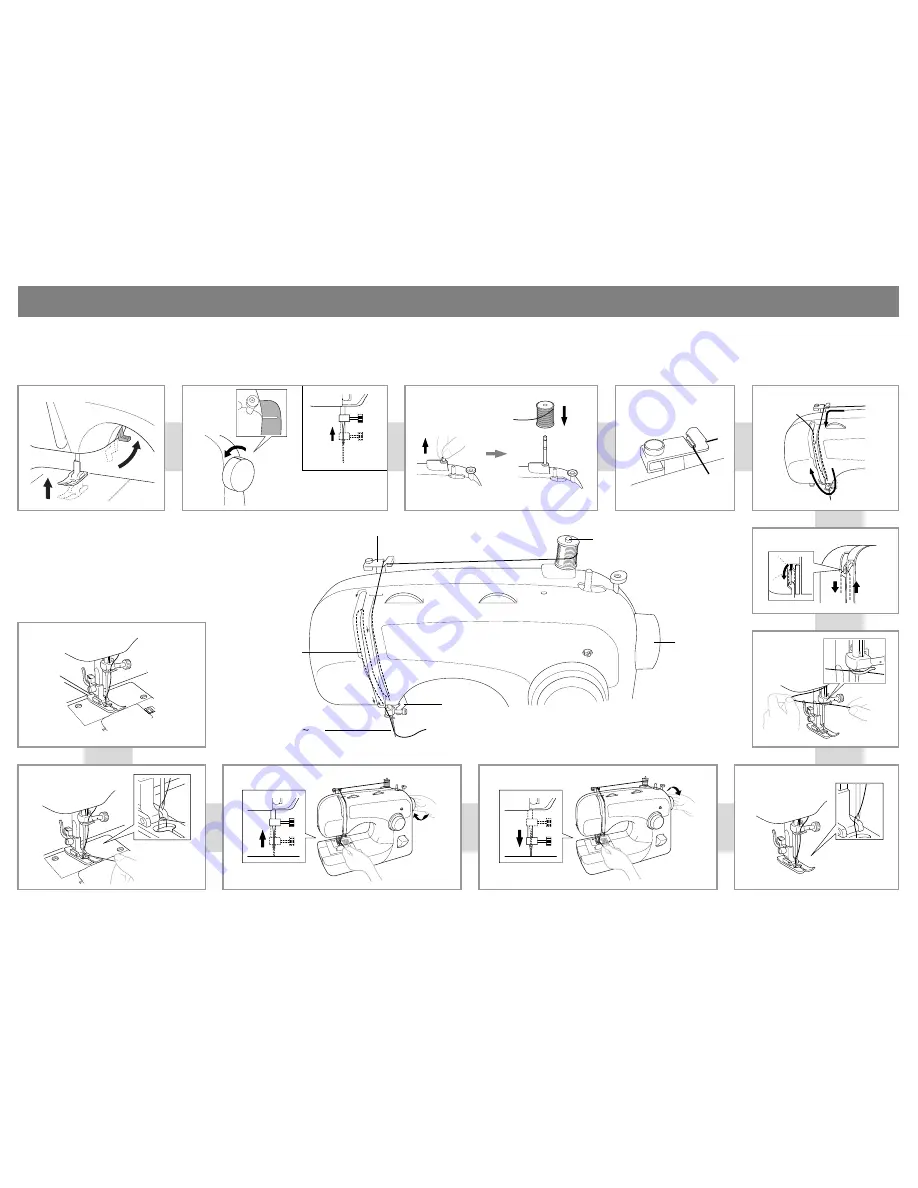 Brother XC9110-021 Quick Start Manual Download Page 2