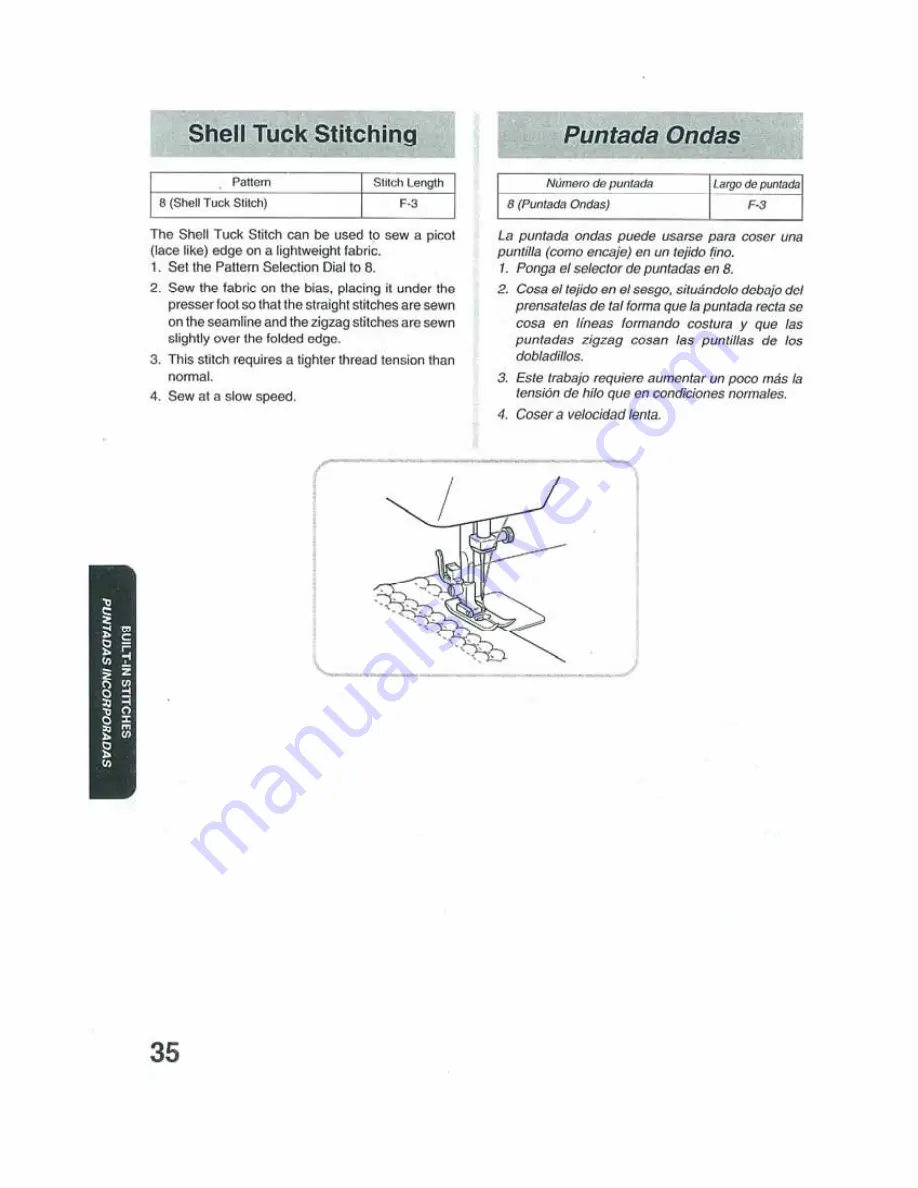 Brother XL-3025 Operation Manual Download Page 40