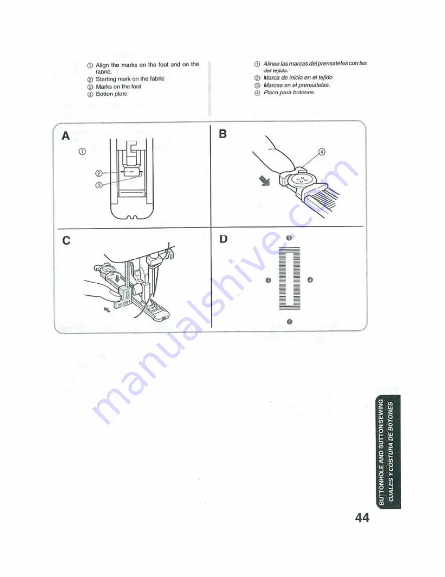 Brother XL-3025 Operation Manual Download Page 49