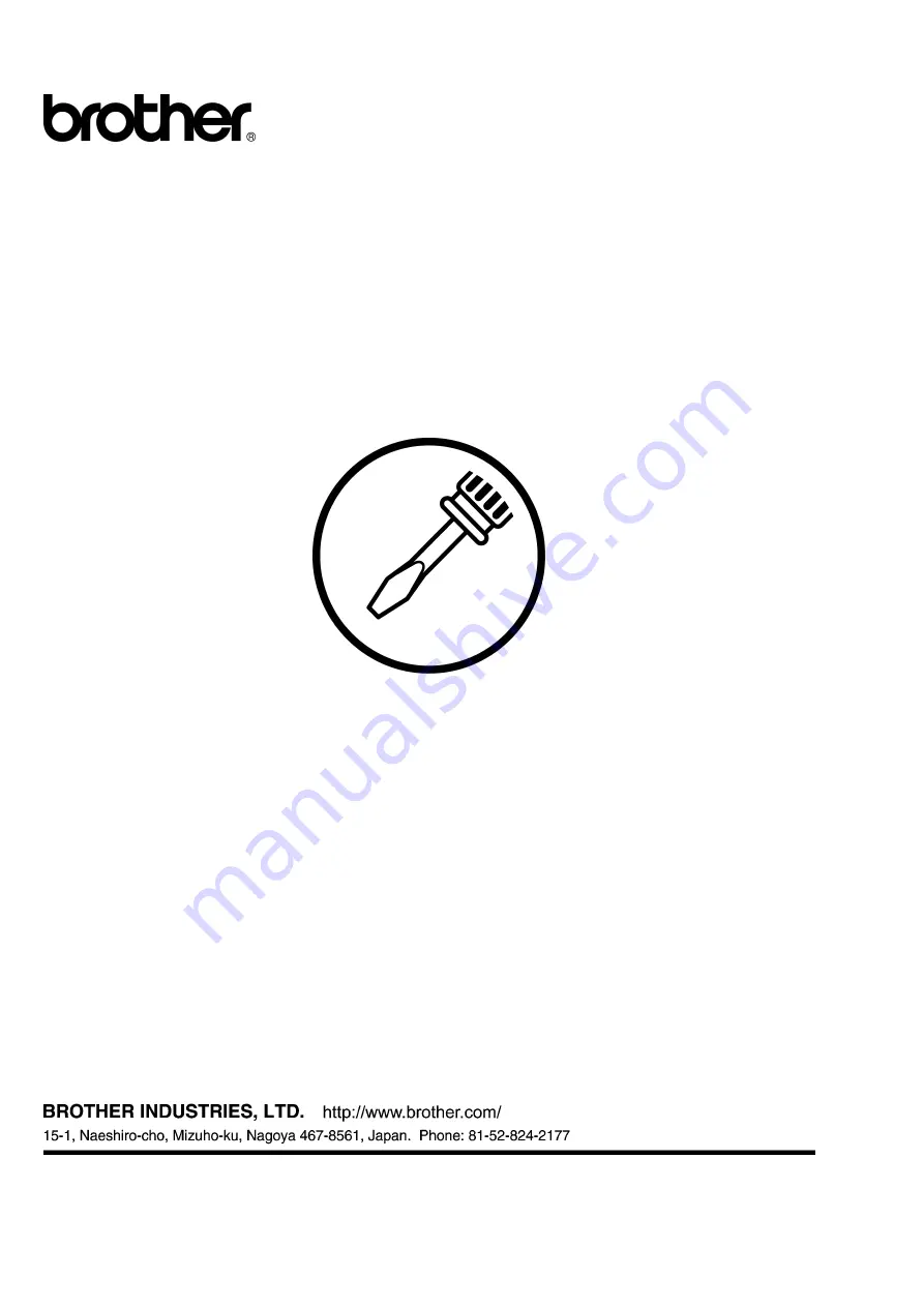 Brother Z-8550A Service Manual Download Page 128