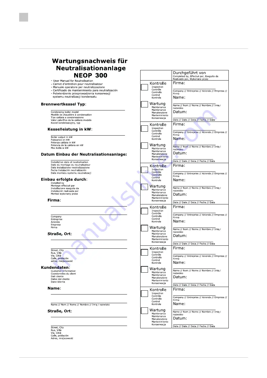 BRÖTJE NEOP 300 Assembly Instructions Manual Download Page 28