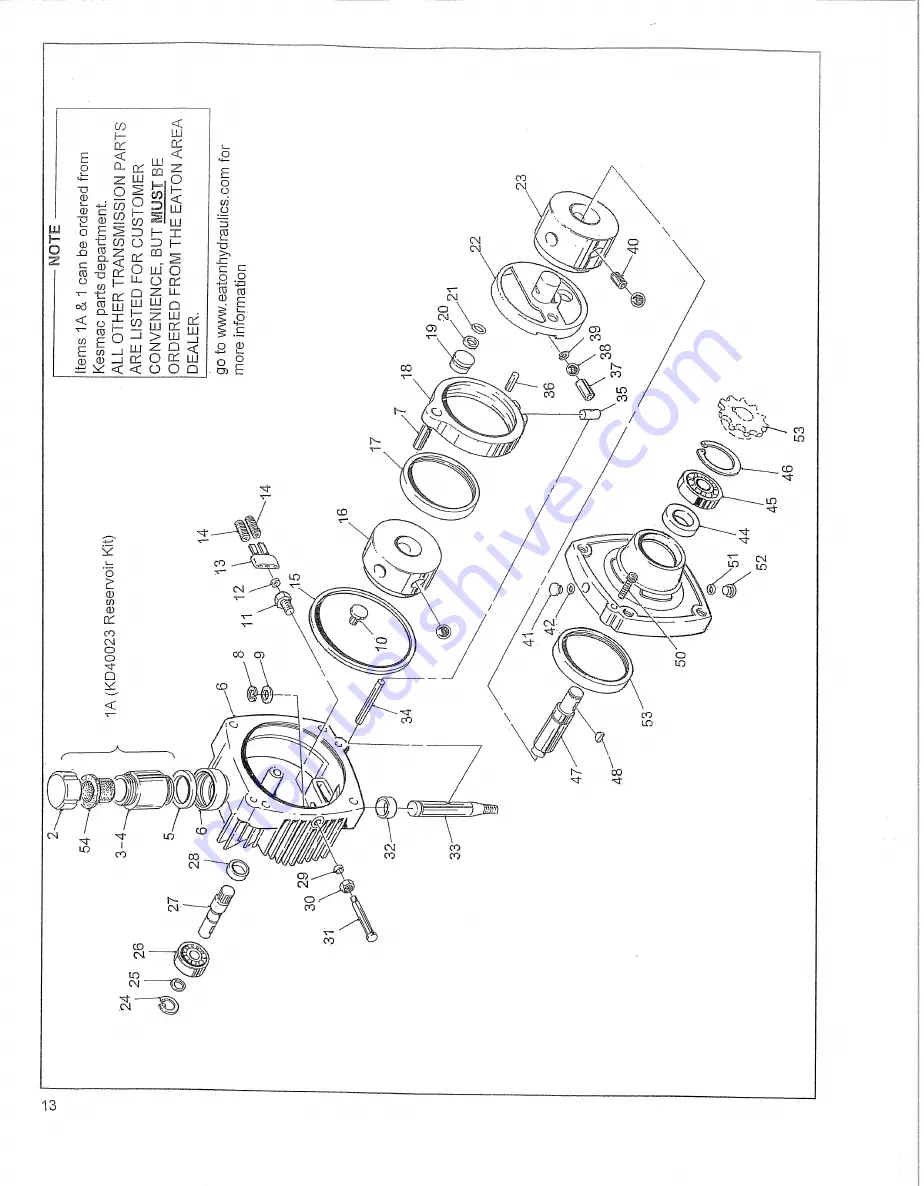 Brouwer BTR 30 Operator'S Manual & Parts List Download Page 30