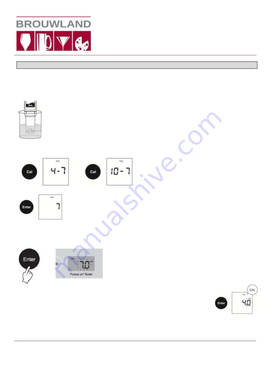 Brouwland phscan30 Manual Download Page 17