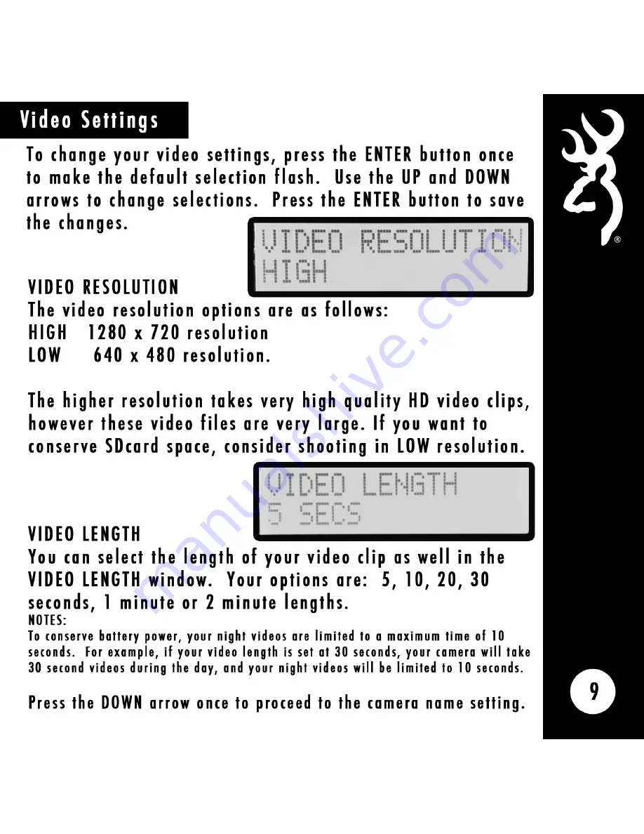 Browning BTC-1 Instruction Manual Download Page 13