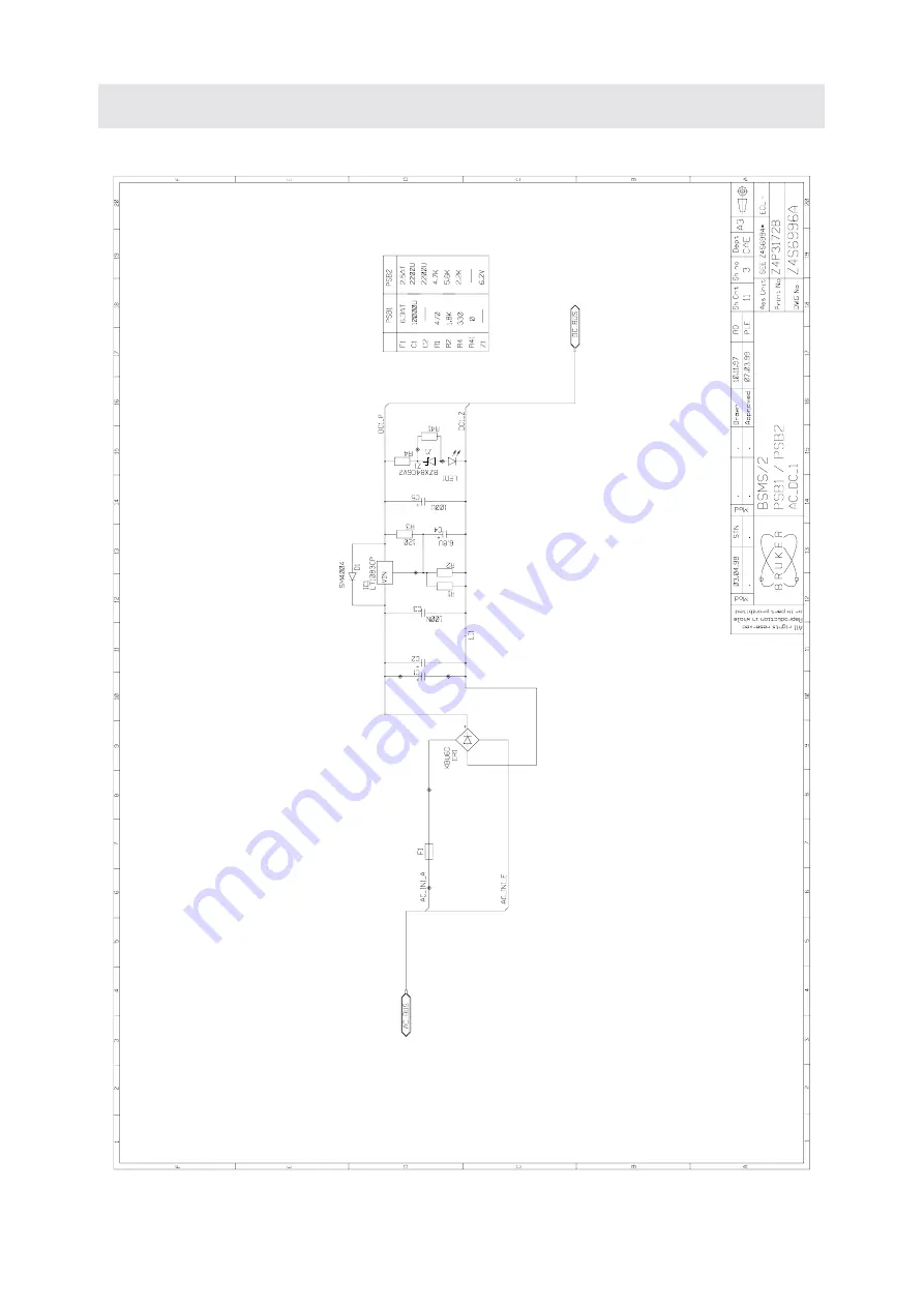 Bruker BSMS/2 Technical Manual Download Page 51