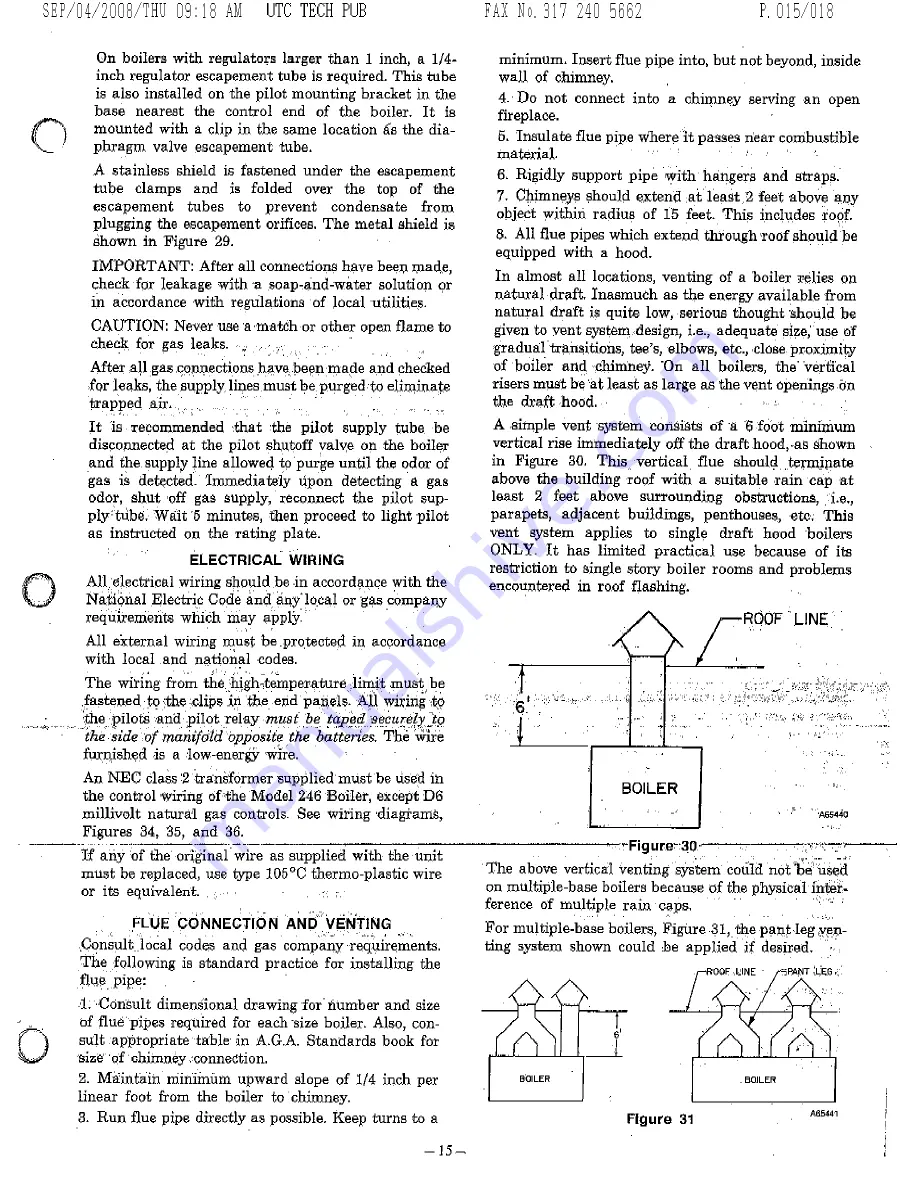 Bryant 246 Installation Instructions Manual Download Page 15