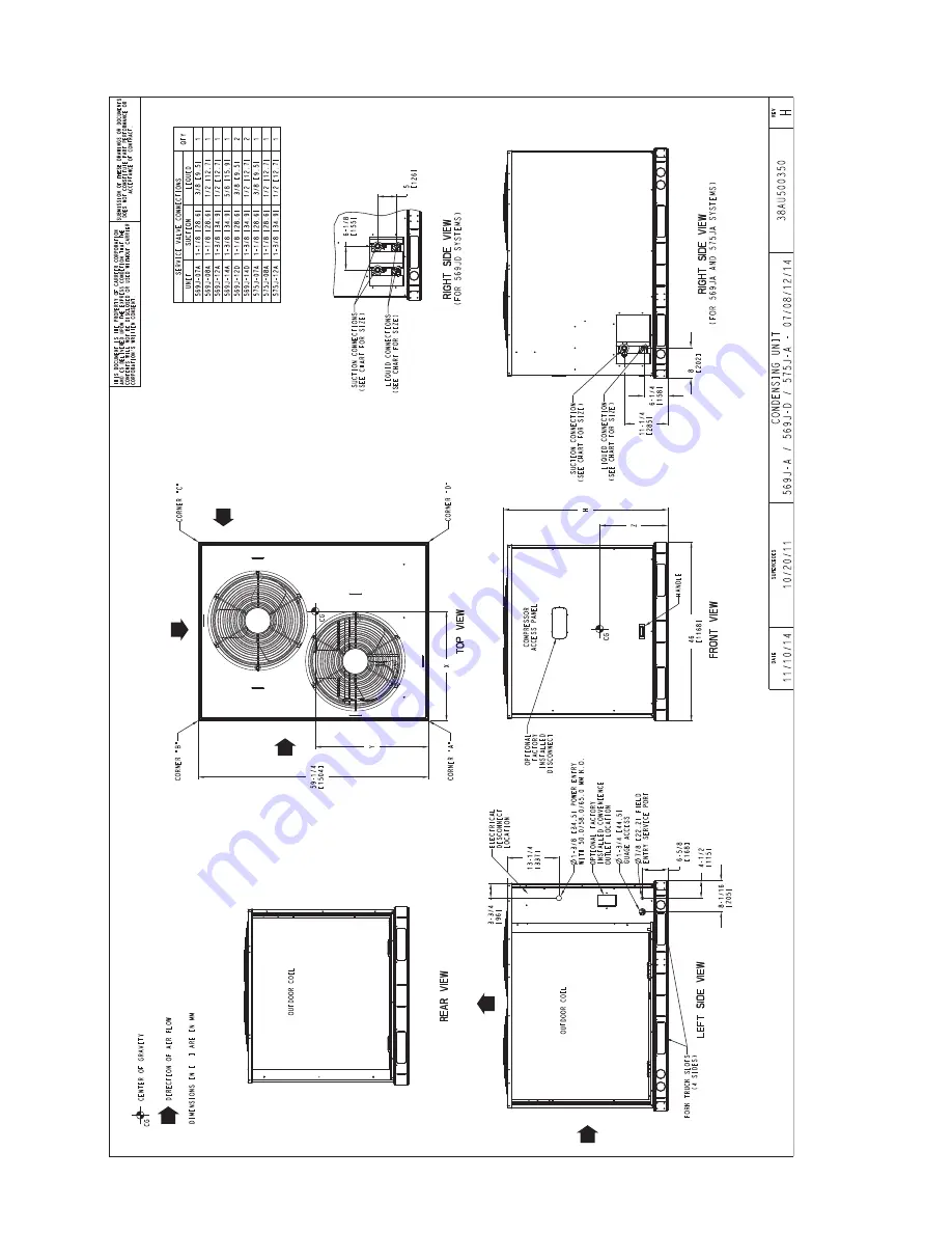 Bryant 569J 07A Series Installation, Start-Up And Service Instructions Manual Download Page 4