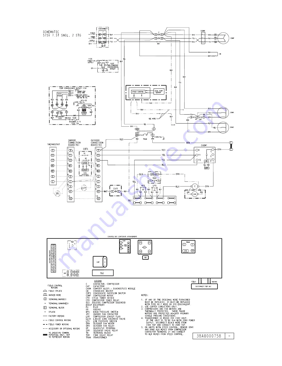 Bryant 569J 07A Series Installation, Start-Up And Service Instructions Manual Download Page 46