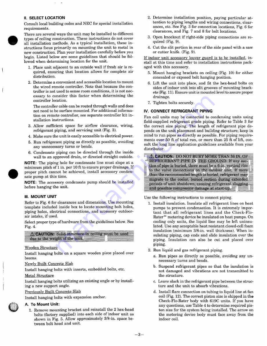 Bryant PAYNE 619C Installation & Service Instructions Manual Download Page 3