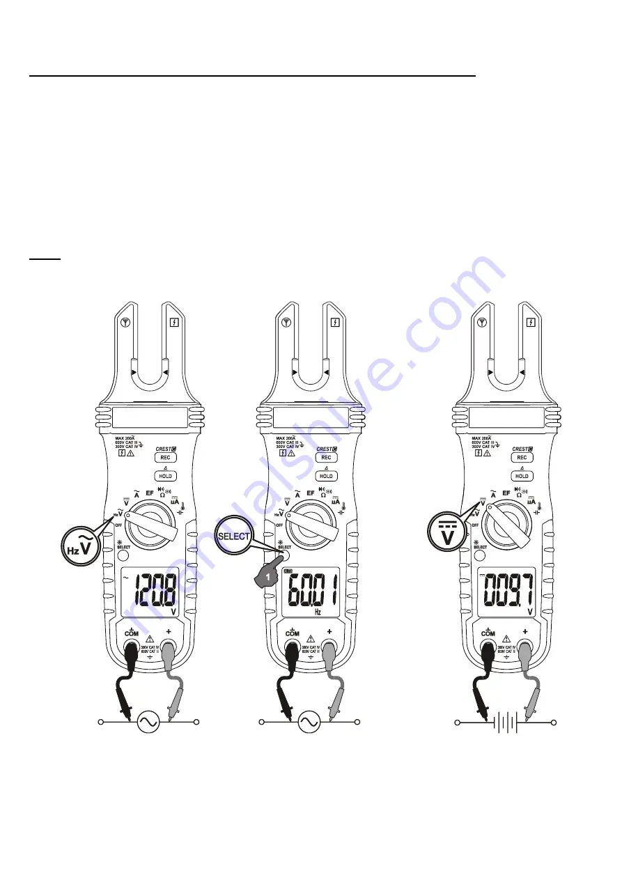 Brymen BM038F User Manual Download Page 5