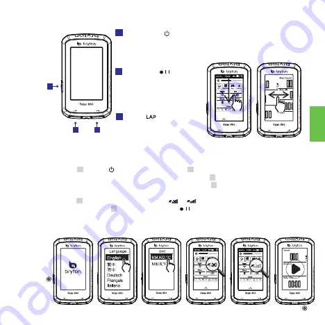 Bryton Rider 860 Quick Start Manual Download Page 11