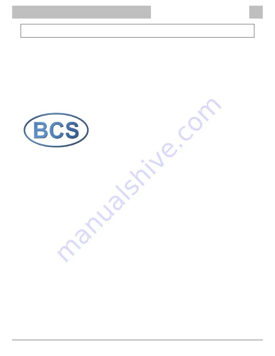 BSC 615L Operating Instructions Manual Download Page 27