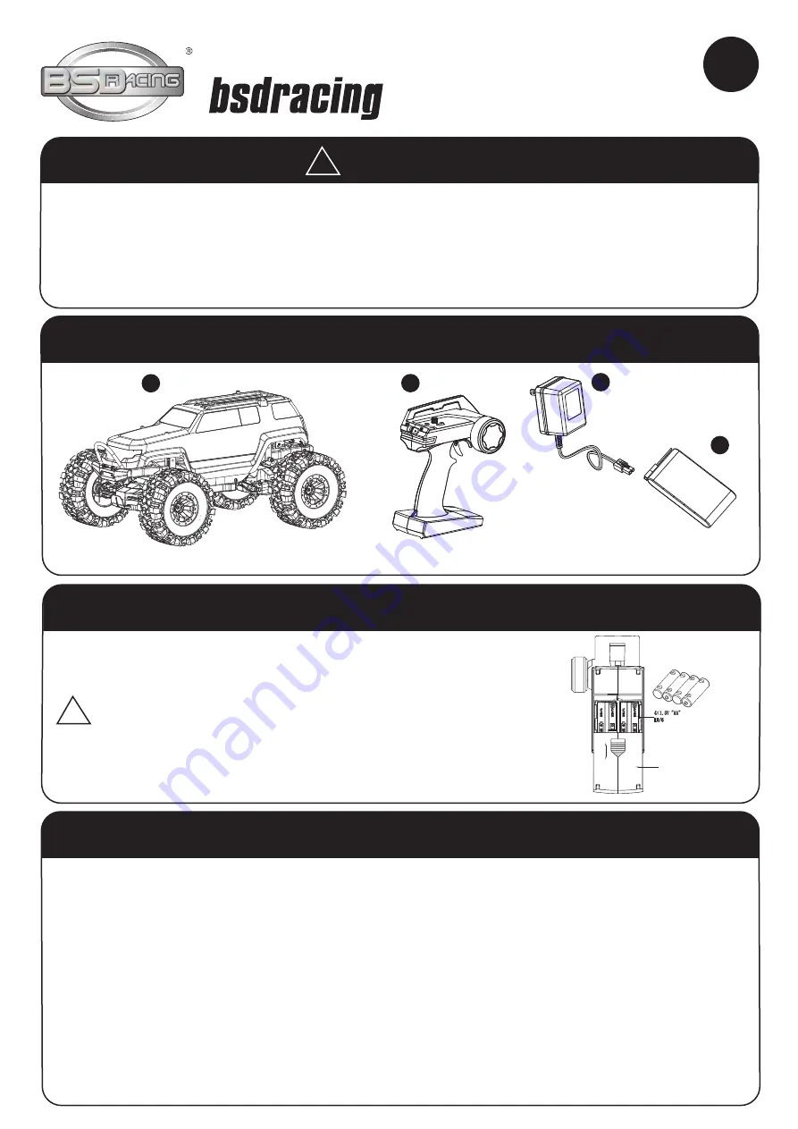 BSDracing BT1004 Скачать руководство пользователя страница 1