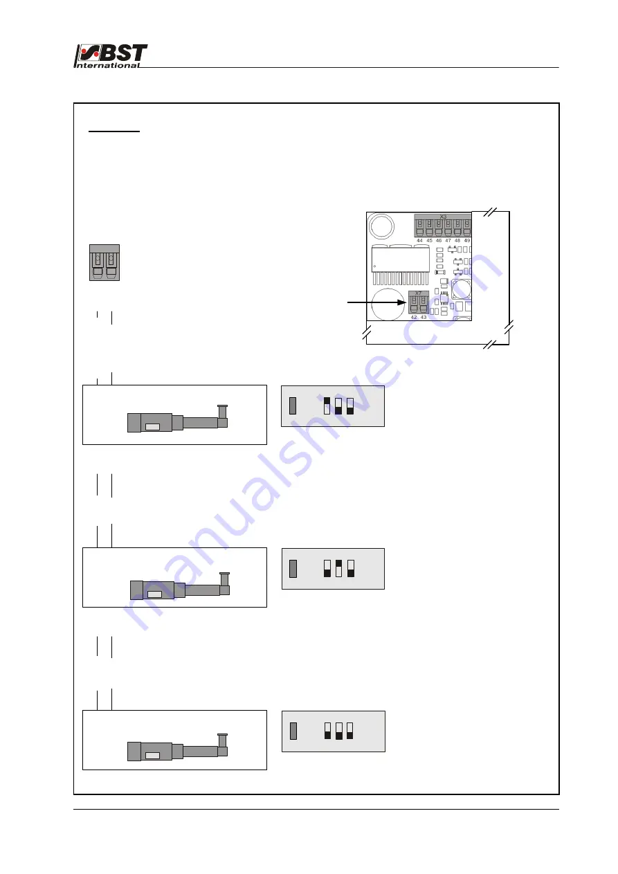 BST ekr 500 Operating Manual Download Page 96