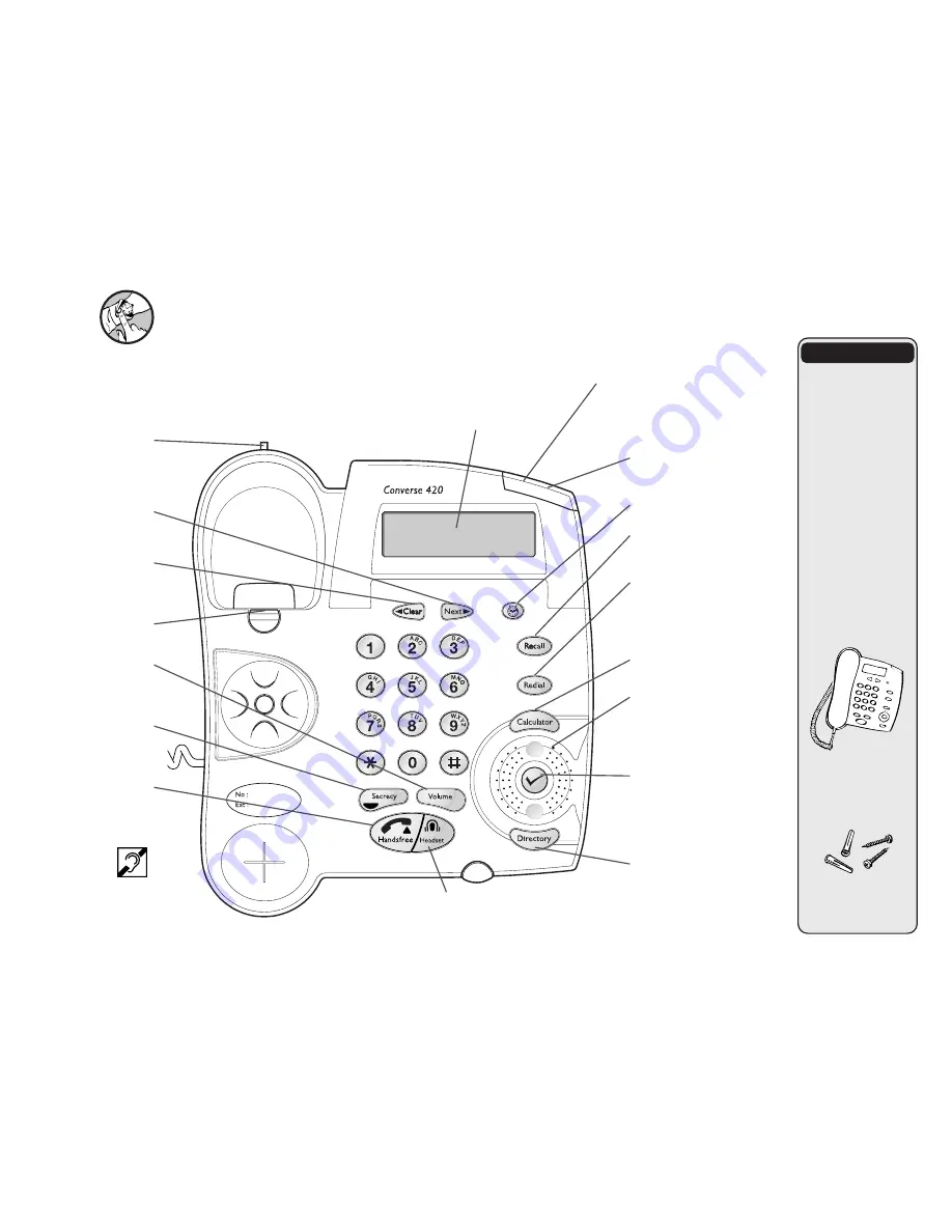 BT Converse 420 User Manual Download Page 2