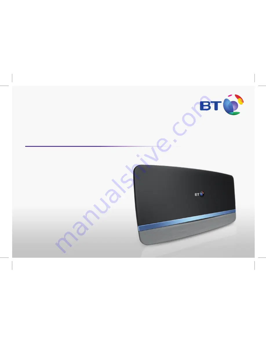 BT Home Hub 5 Information And Troubleshooting Manual Download Page 1