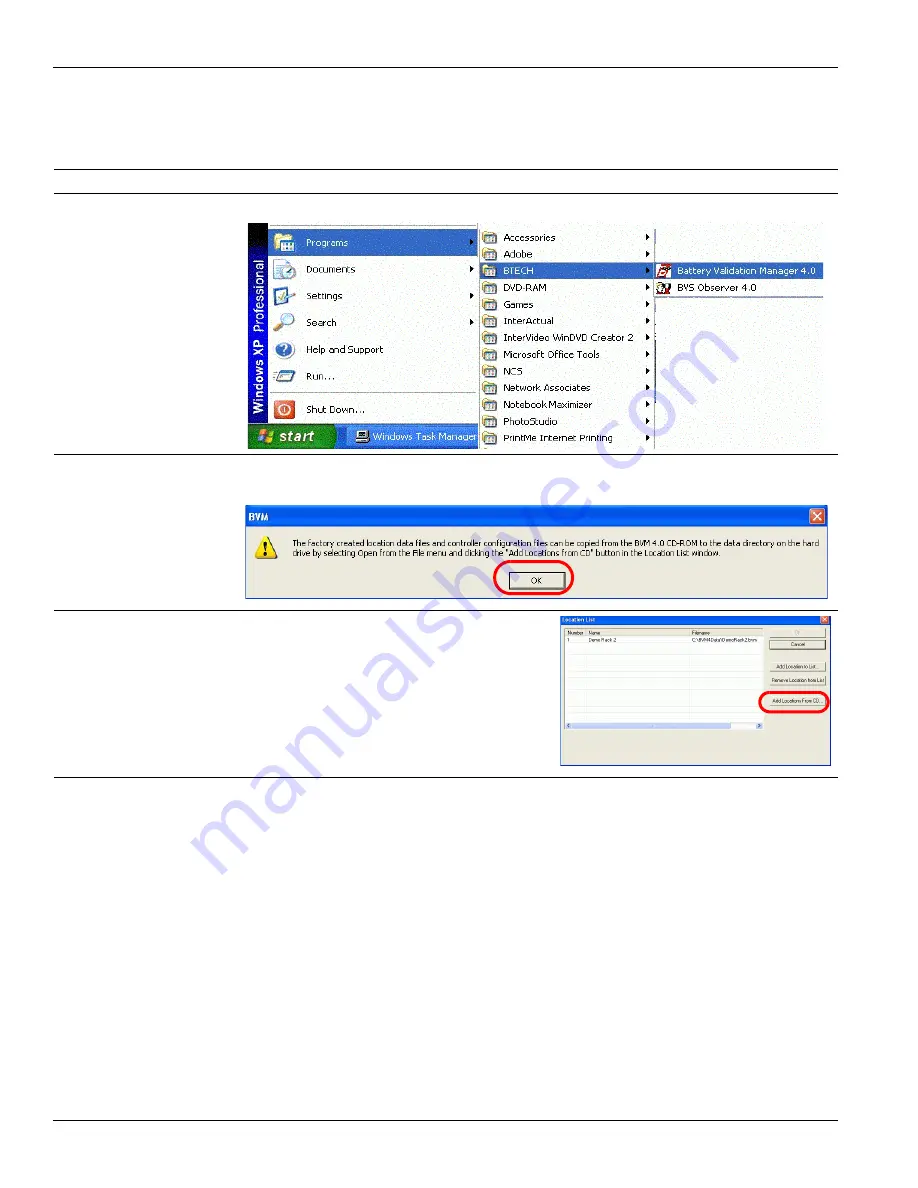 BTECH S5 BATTERY VALIDATION SYSTEM SCM-600 Operating Manual Download Page 20